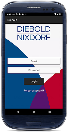Diebold Mobile App NYSE