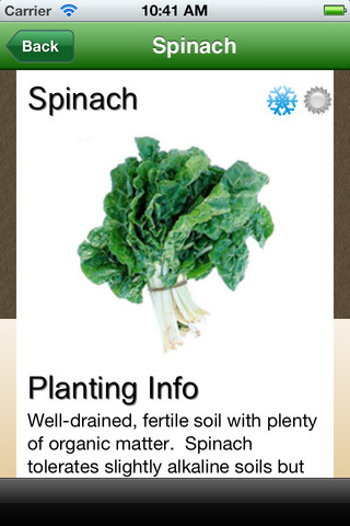Vegetable Planting Calendar App