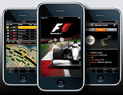 Formula 1 app - Sports app review