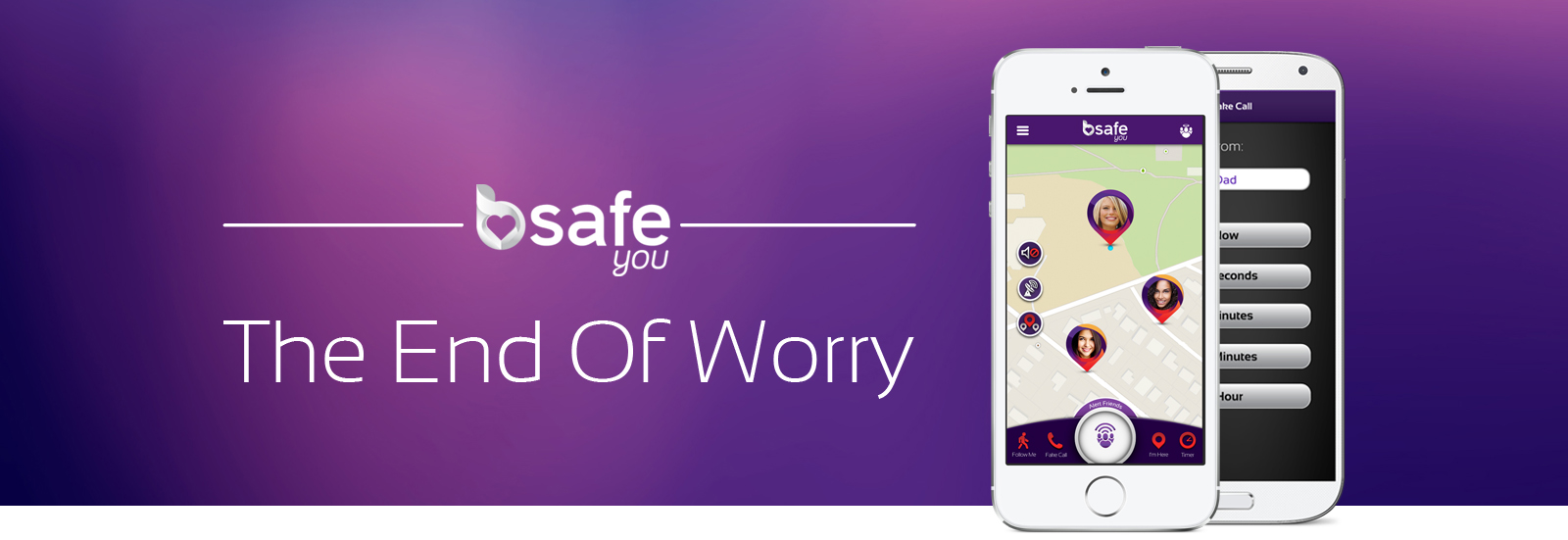 Safety App Review - bsafe app screenshot