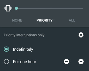 Android Lollipop priority mode 