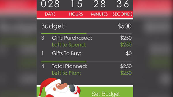 Apps to Help You Get Ready for the Holidays - Santa's Bag App Screenshot